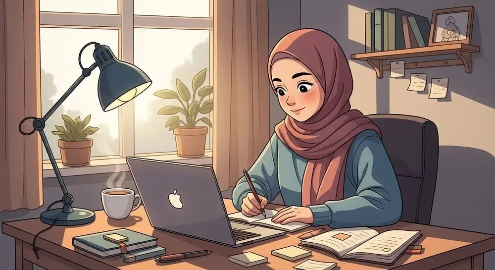 tulis seadanya jangan menunggu sempurna