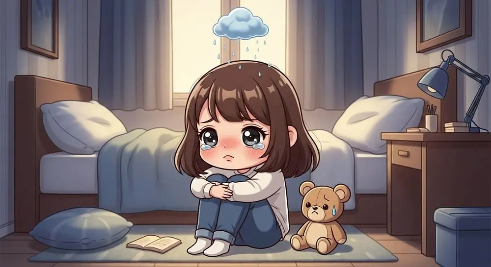 Selain Bahagia juga Ada Emosi Sediih