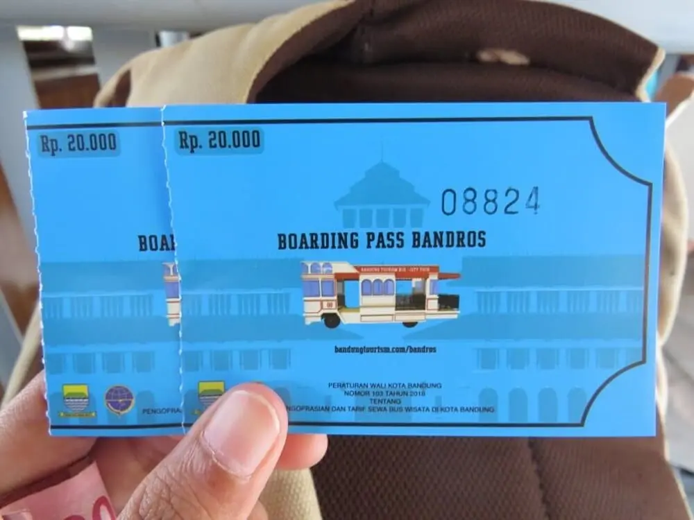 Harga tiket naik Bandros