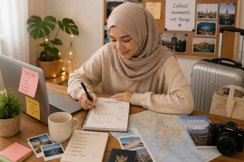 buat itinerary yang fleksibel