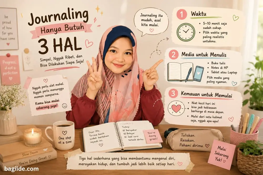hal yang dibutuhkan untuk journaling