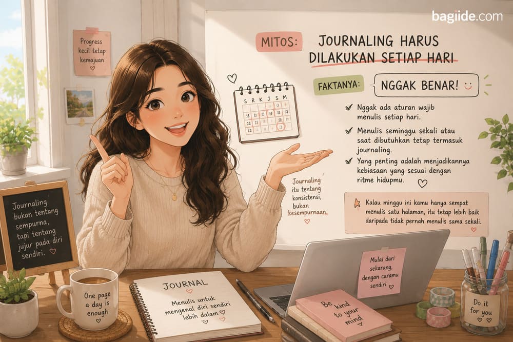 journaling nggak harus dilakukan setiap hari