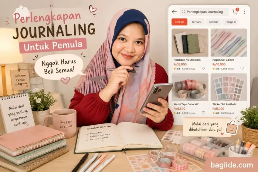 perlengkapan journaling untuk pemula
