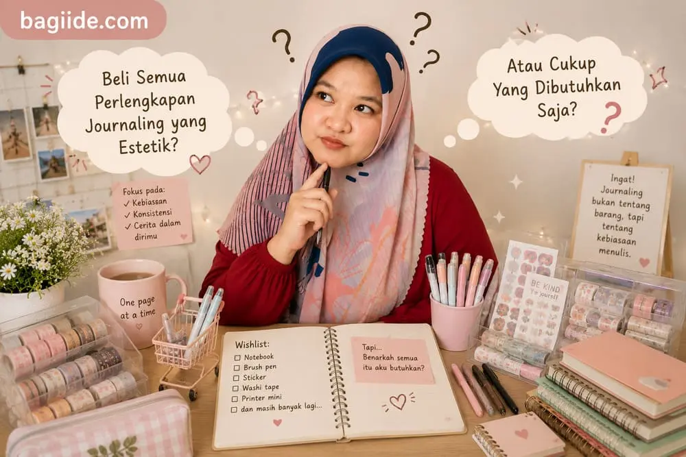 perlukan beli semua alat journaling