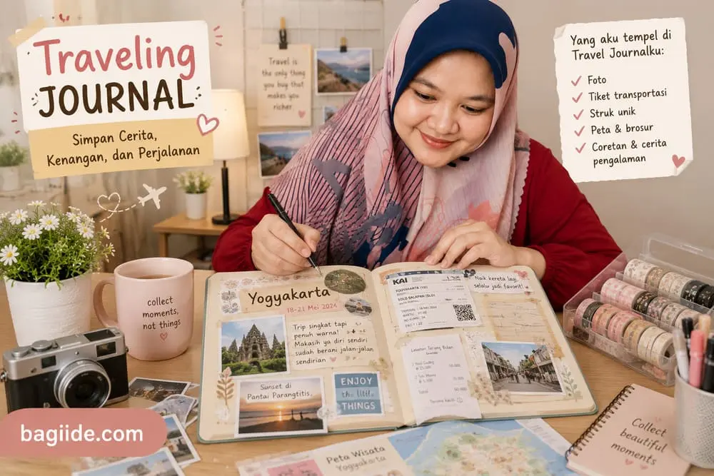 scrapbook dan perlengkapan journaling custom lainnya